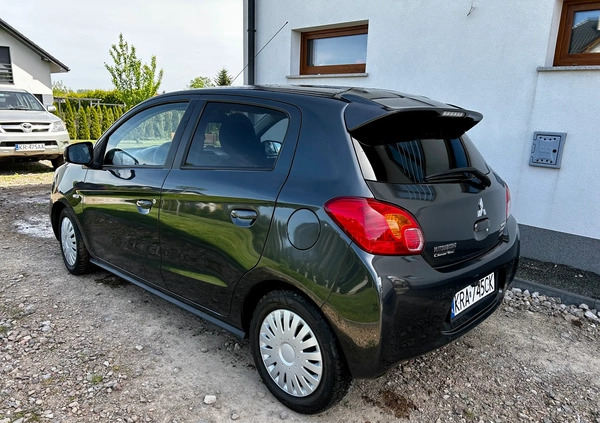 Mitsubishi Space Star cena 19500 przebieg: 137048, rok produkcji 2013 z Kraków małe 154